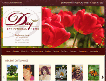 Tablet Screenshot of dayfuneralhome.com